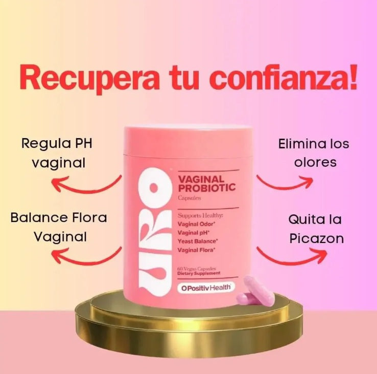 ¿Molestias intimas? URO Probioticos Vaginales es tu solucion - PRODUCTO ORIGINAL