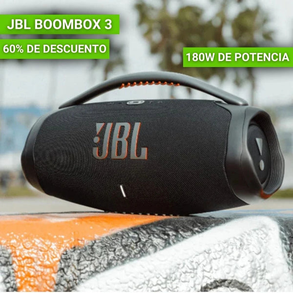 ÚLTIMAS UNIDADES BOOMBOX 3 EXTRAGRANDE 36CM SUPER PREMIUM IMPORTADO - Nueva Promoción 2025
