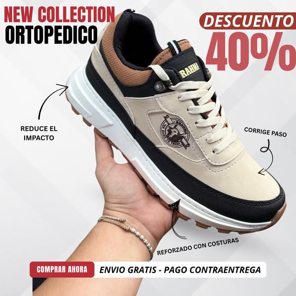 👞 Zapato Ortopédico Confort + 🎁 Media de REGALO + 🚛 Envío gratis