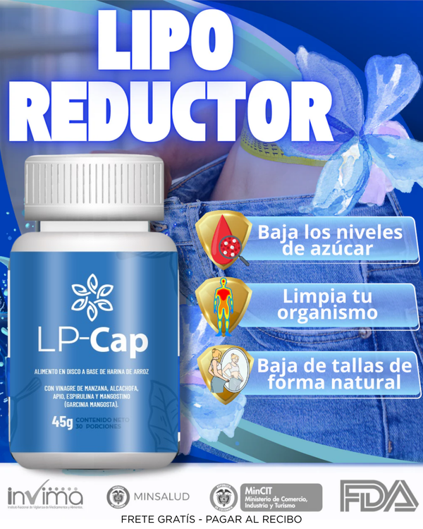 LipoCaps Reductor 😇 Comienza ahora con tu cambio y transforma tu cuerpo! 👉Con INVIMA! + 🚛 Envío gratis