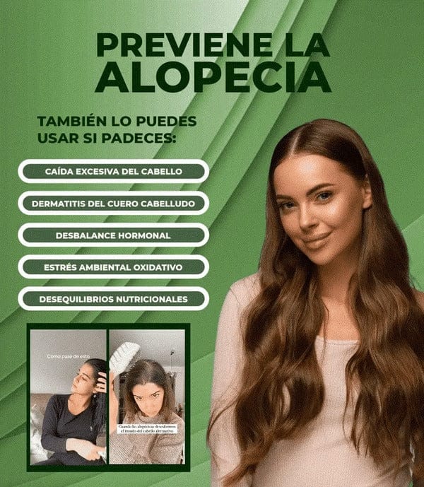 ¡Haz crecer tu cabello en 14 días! – ¡Compra 1 y recibe 2