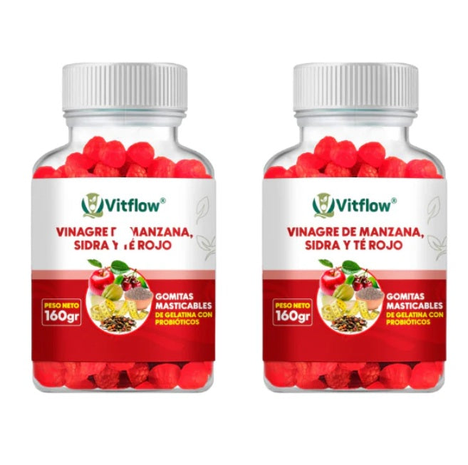 Gomitas de Vinagre de Manzana + Entrega Gratis + Solo pagas al recibir ¡Solo por hoy!