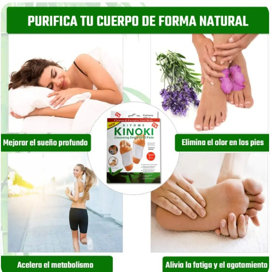 PARCHES DETOXPIES KINOKI 🎉 OFERTA SUPER EXCLUSIVA DE LA SEMANA!