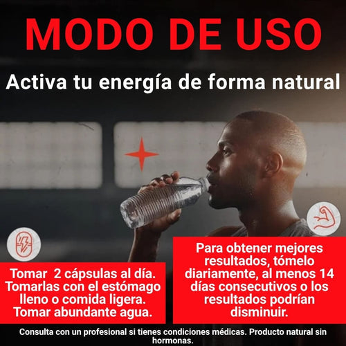 TURKESTERONE PRO OLD SCHOOL ORIGINAL - 120 CAPS 🔥Activa tu Testosterona Al Máximo