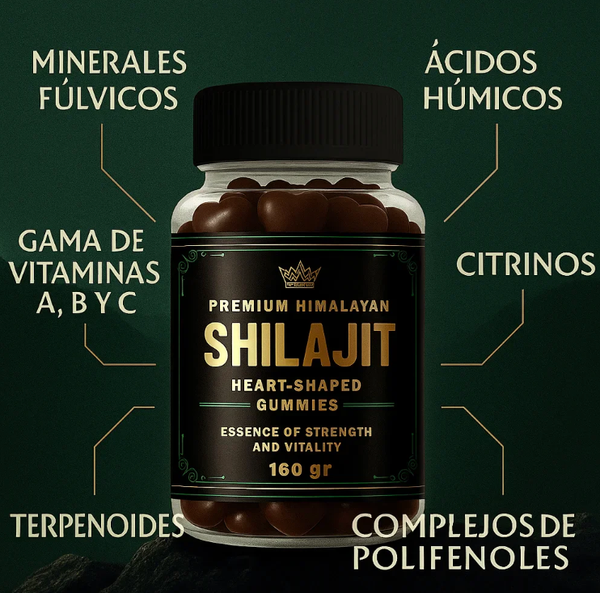 GOMAS SHILAJIT x 160g 💪POTENCIADOR DE TESTOSTERONA🔥Envío Gratis