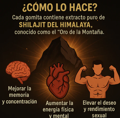 GOMAS SHILAJIT x 160g 💪POTENCIADOR DE TESTOSTERONA🔥Envío Gratis