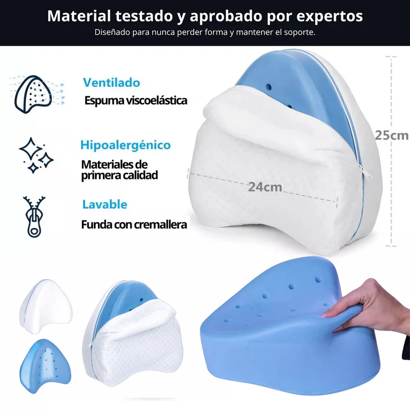 LEG PILLOW - Almohada Ortopédica Entre Piernas Espuma