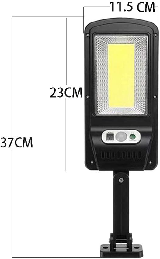 LAMPARA PANEL SOLAR CON SENSOR Y CONTROL